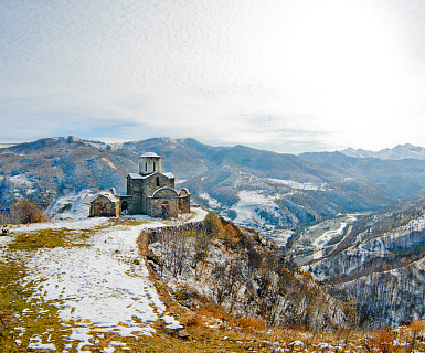 Зимние каникулы в Домбае Фото главное